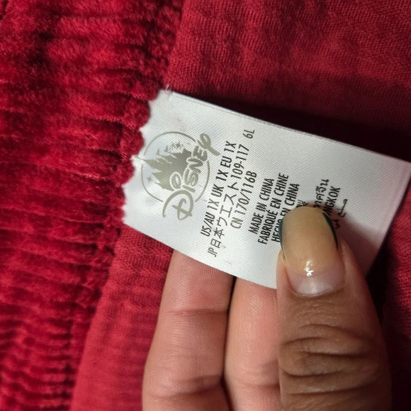 Disney Pixar Turning Red Panda Mei Corduroy Skirt - Picture 7 of 8